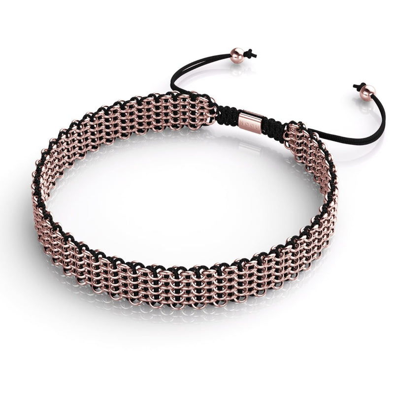 Black x Rose Gold | Kismet Links | Deluxe Choker Necklace