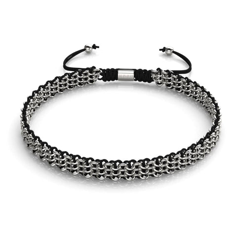 Noir x Argent | Liens Kismet | Collier ras du cou