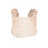Corail | Or rose 18 carats | Manchette découpée au laser