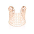Lattice | 18k Rose Gold | Laser Cut Cuff
