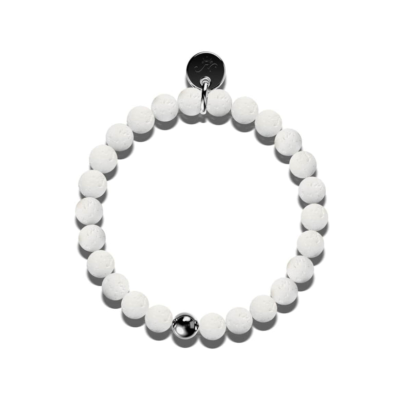 Krakatoa | Bronze à canon | Bracelet Diffuseur Pierre de Lave Blanche