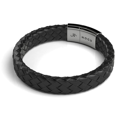 Silver | Infinity Braid | Leather Bracelet