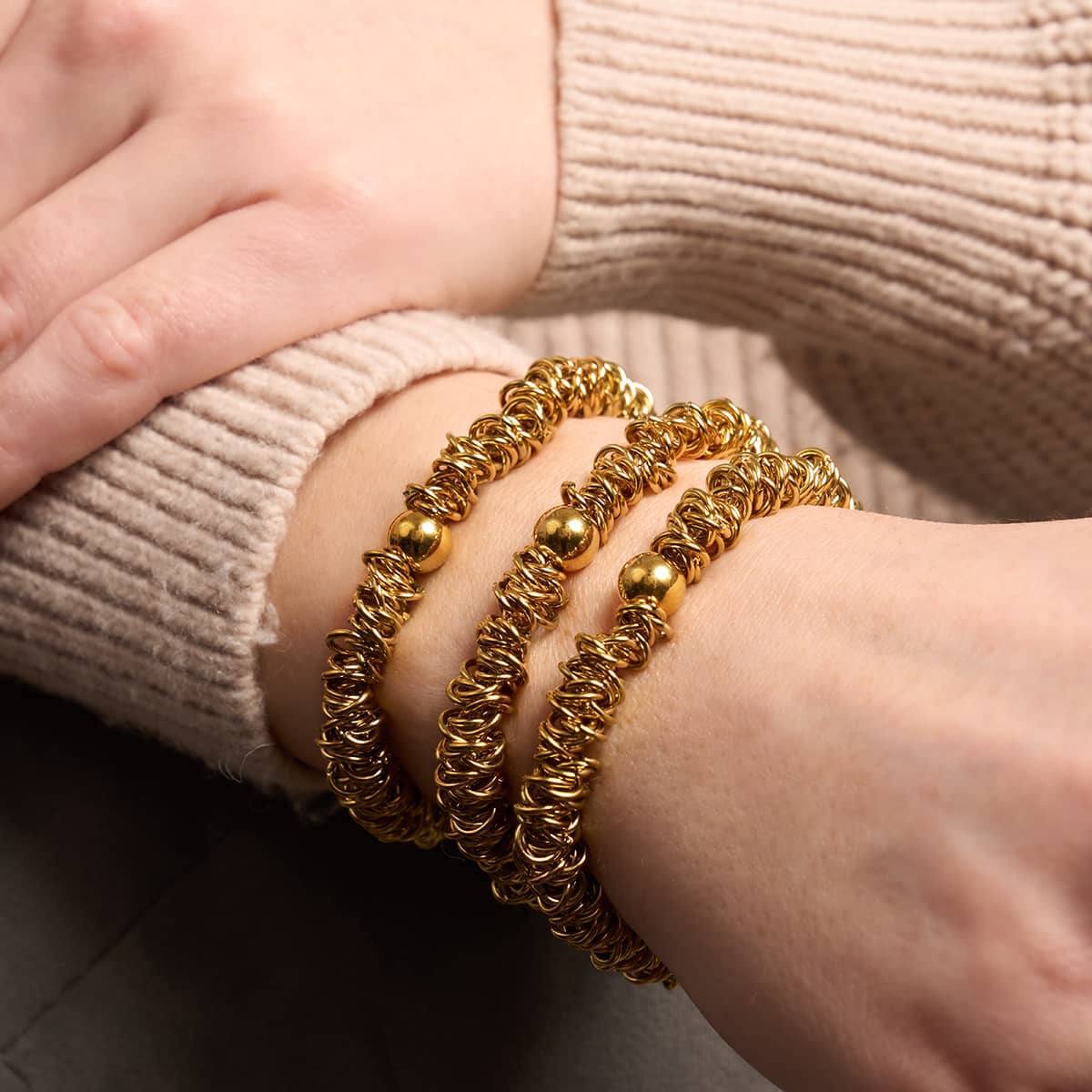 Or | Bracelet Mini Maillons d'Amour