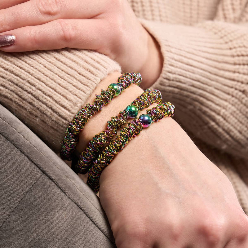 Licorne Argent | Bracelet Mini Maillons d'Amour