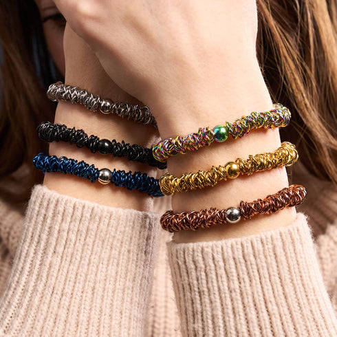 Licorne Argent | Bracelet Mini Maillons d'Amour