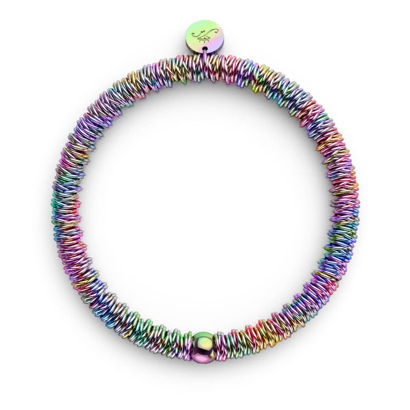 Licorne Argent | Bracelet Mini Maillons d'Amour