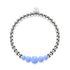 Azure | Silver | Lumos Ceramic Expression Bracelet