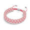 Corail | Céramique Lumos | Bracelet Vitalité Macramé