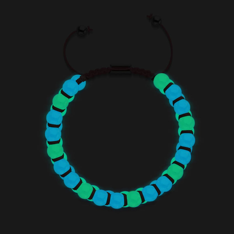 Coral x Porcelain | Lumos Ceramic | Vitality Macrame Bracelet