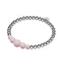 Dusty Rose | Silver | Lumos Ceramic Expression Bracelet