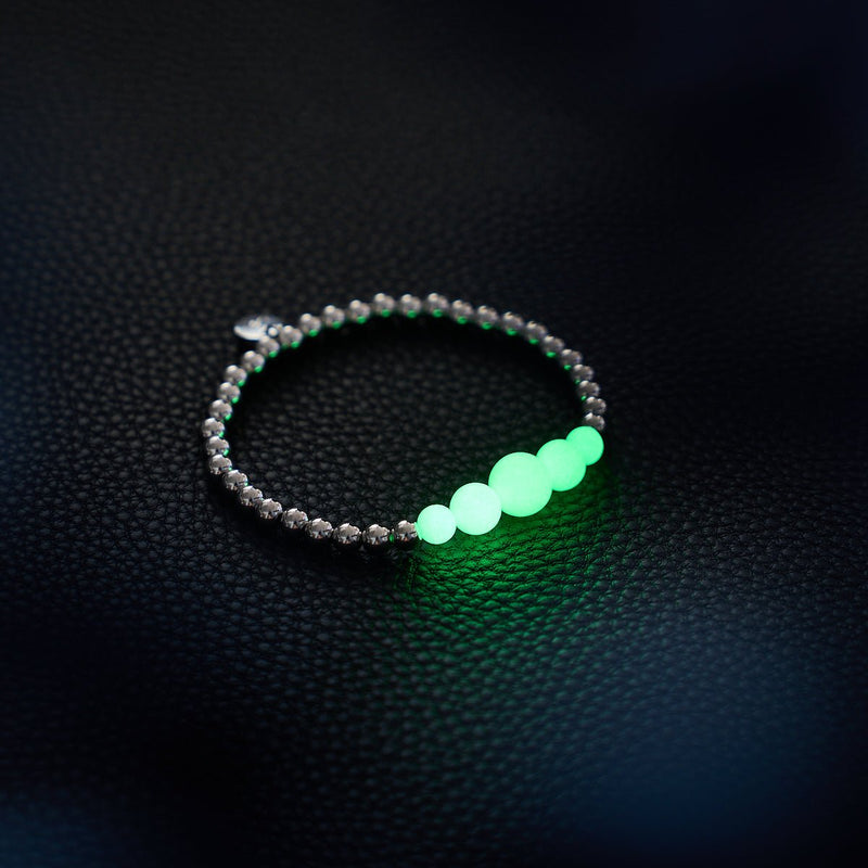 Lime | Silver | Lumos Ceramic Expression Bracelet