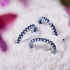 Bleu lunaire | Céramique Lumos | Bracelet Vitalité Macramé