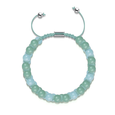 Viridien x Outremer | Céramique Lumos | Bracelet Vitalité Macramé