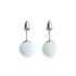 Porcelaine | Argent sterling .925 | Boucles d'Oreilles Céramique Lumos