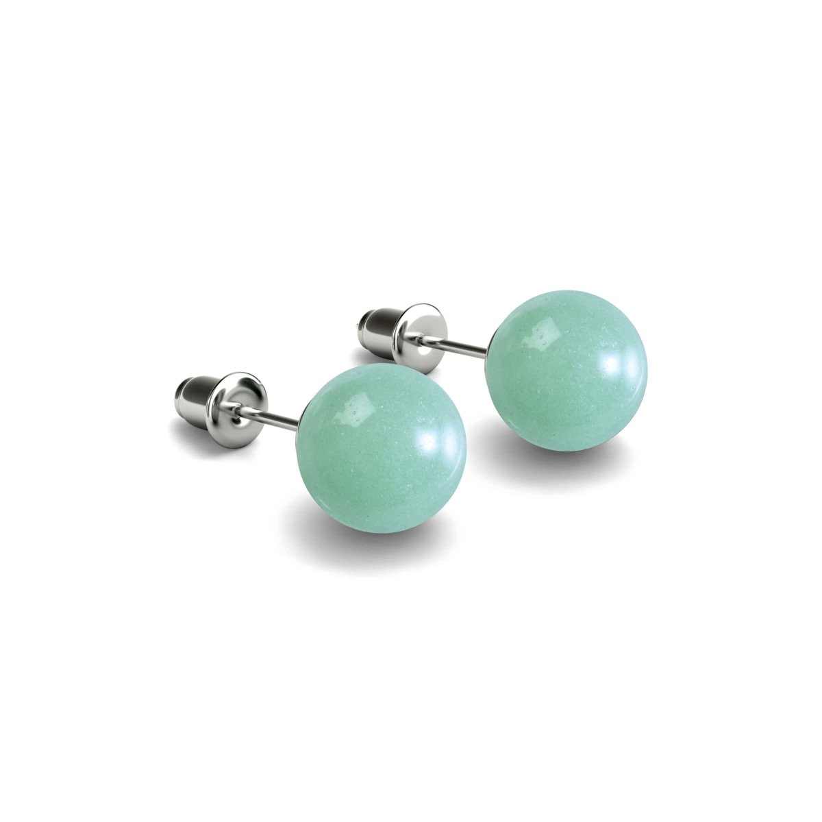 viridien | Argent sterling .925 | Boucles d'Oreilles Céramique Lumos