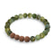 Enlightenment | Canada Jade x Rudraksha | Mala Bracelet