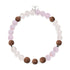 Loi d'Attraction | Pierre précieuse Rudraksha | Bracelet Mala