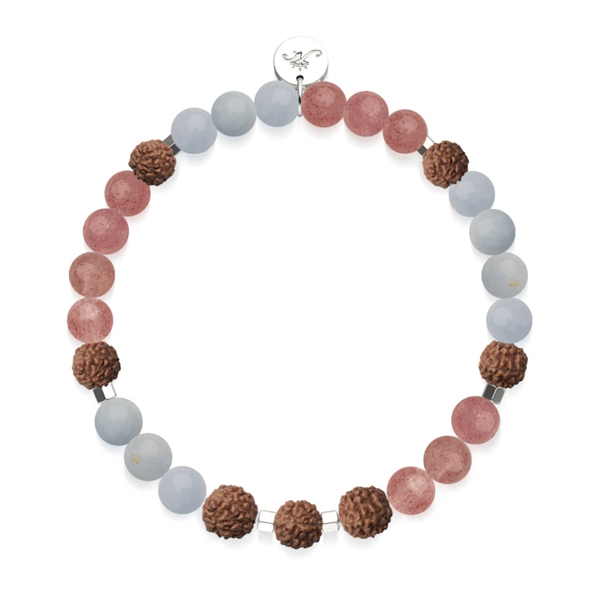 mahayana | Pierre précieuse Rudraksha | Bracelet Mala