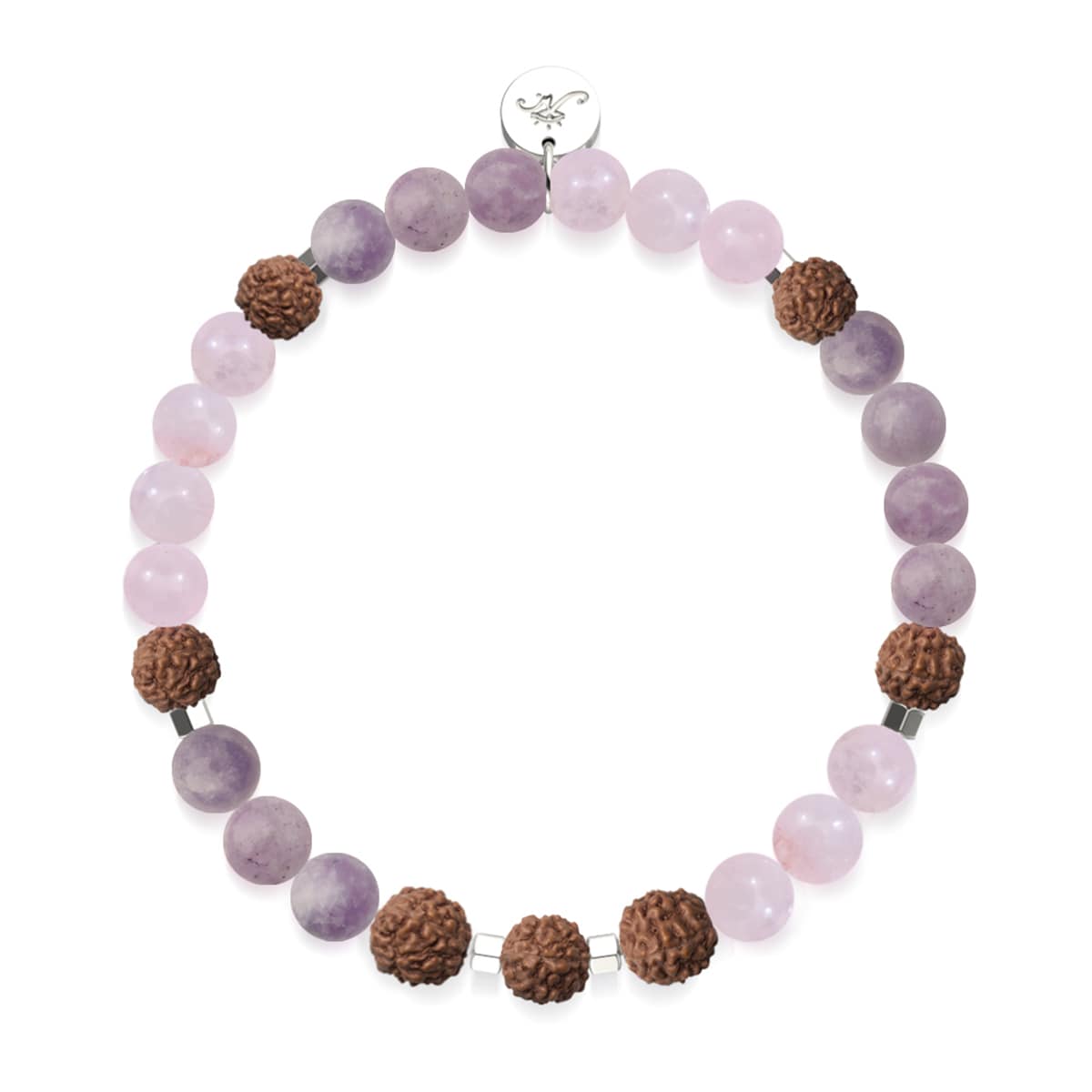 Namaste | Gemstone Rudraksha |  Mala Bracelet