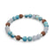 Prana | Pierre précieuse Rudraksha | Bracelet Mala