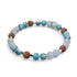 Prana | Pierre précieuse Rudraksha | Bracelet Mala