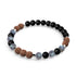 Sensei | Pierre précieuse Rudraksha | Bracelet Mala