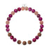 solstice | Pierre précieuse Rudraksha | Bracelet Mala