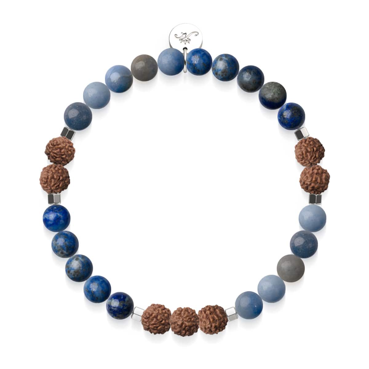 tao | Pierre précieuse Rudraksha | Bracelet Mala