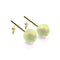 Canari | Or Vermeil .925 | Pendants d'oreilles en verre de sirène
