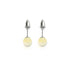 Canary | .925 Sterling Silver | Mermaid Glass Mini Stud Earrings