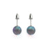 Grey | .925 Sterling Silver | Mermaid Glass Stud Earrings