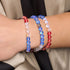 USA II | Bracelet Nations en verre sirène
