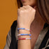 USA II | Bracelet Nations en verre sirène