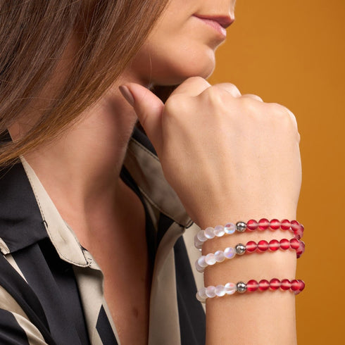 POLOGNE | Bracelet Sirène Verre Nations