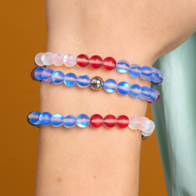USA III | Mermaid Glass Nations Bracelet