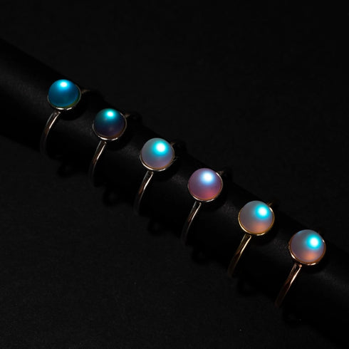 Aquamarine | .925 Sterling Silver | Mermaid Glass Ring