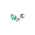 Chromates | Boucles d'oreilles cabuchon pierre d'humeur 6 mm