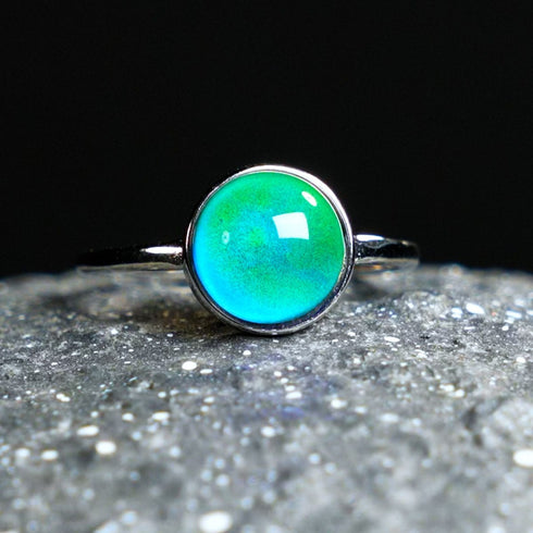 Chromates | Argent sterling .925 | Bague Pierre d'humeur