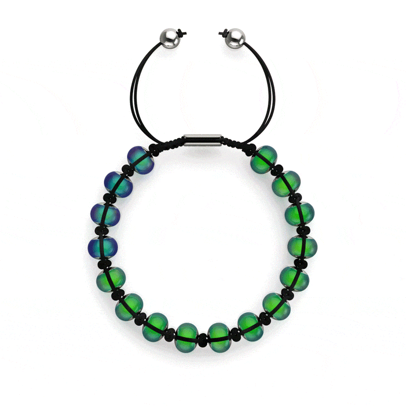 Chromates | Argent x Noir | Pierre d'humeur Charmballa