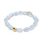 Opale Moonstone x .925 Sterling Gold Vermeil | Bracelet Galet