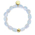 Opale Moonstone x .925 Sterling Gold Vermeil | Bracelet Galet