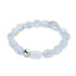 Pierre de lune opale x argent sterling .925 | Bracelet Galet