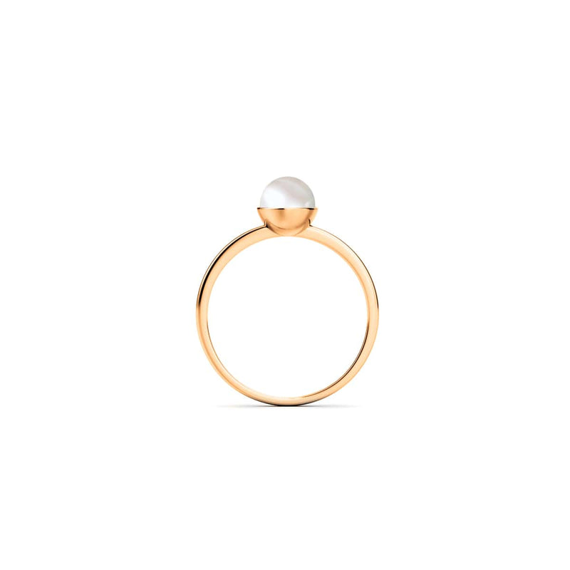 Or Rose Vermeil | Anneau de perle naturelle