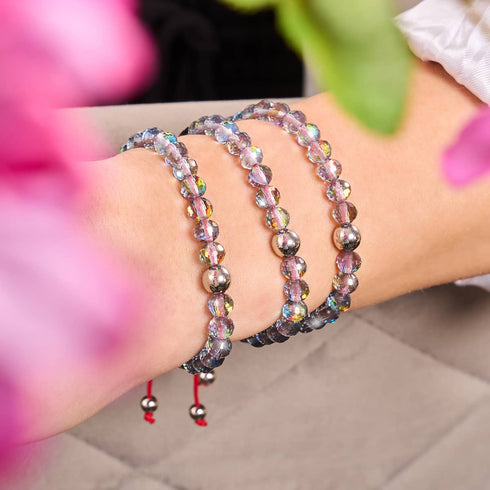 Electric Charcoal Prisma x Bracelet fil rouge