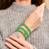 Émeraude | Argent | Bracelet Vitalité Prisma