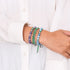 Émeraude | Argent | Bracelet Vitalité Prisma