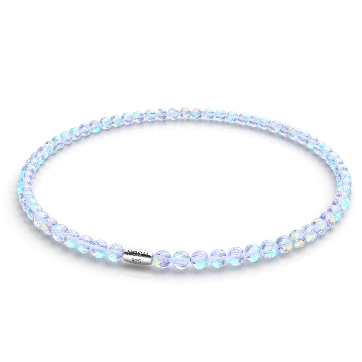 Arc-en-ciel blanc | Argent sterling .925 | Enveloppe Prisma