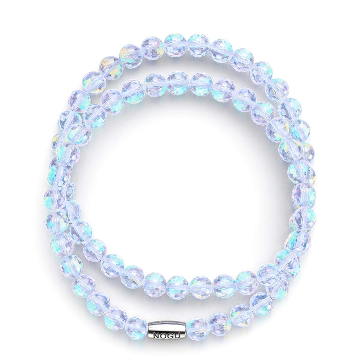 Arc-en-ciel blanc | Argent sterling .925 | Enveloppe Prisma