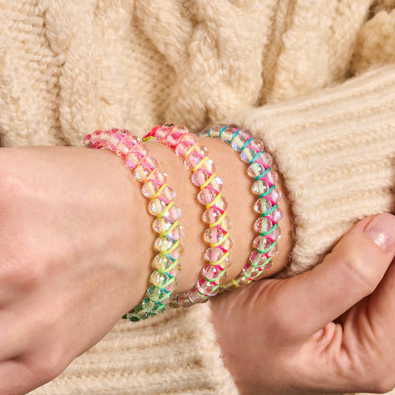 Rainbow White x Spectrum | Silver | Prisma Vitality Bracelet