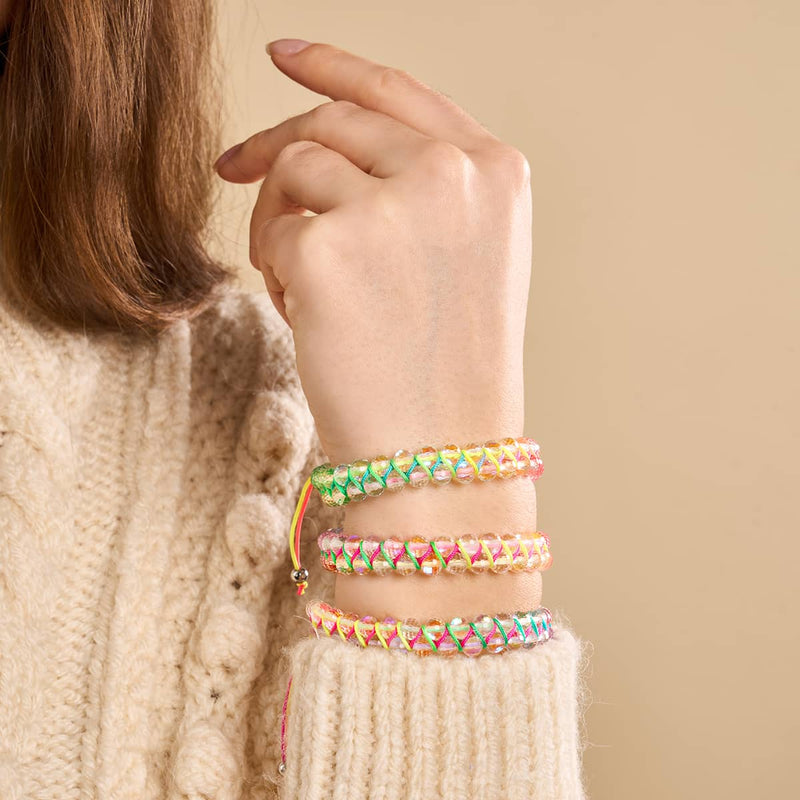 Rainbow White x Spectrum | Silver | Prisma Vitality Bracelet